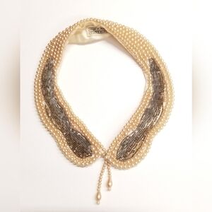 Vintage 1950's Made In Japan Beaded Collar